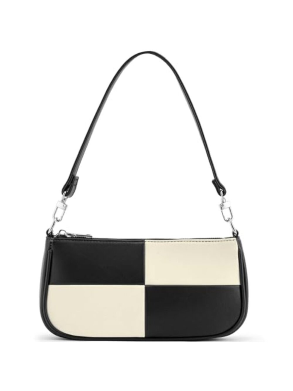 Vegan Leather Shoulder Bag Retro Clutch Tote Crossbody Purse